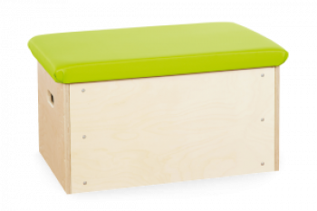 Sportgeräte Langer Sprungkasten ECO-Line, Kiefer 1-teilig, Kunstleder I TOBA-Sport.Shop